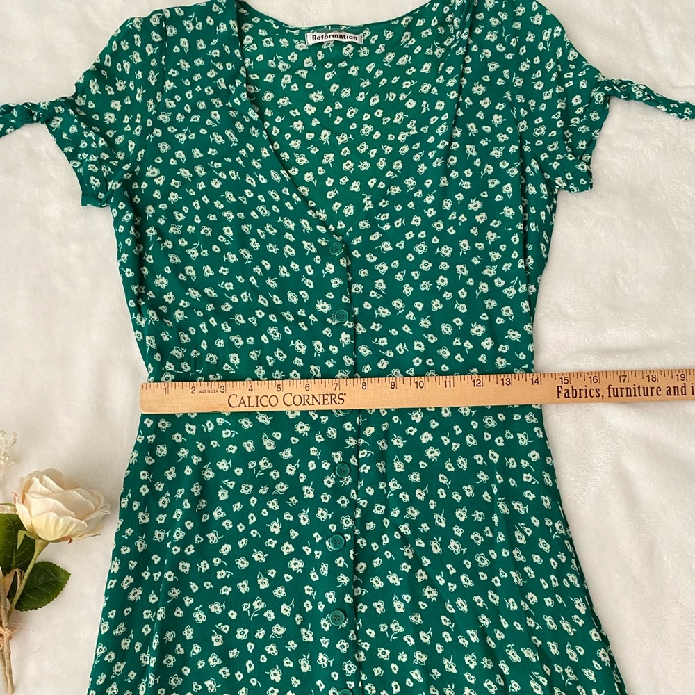Reformation Rosalinda Dress size 10 - Picture 9 of 13